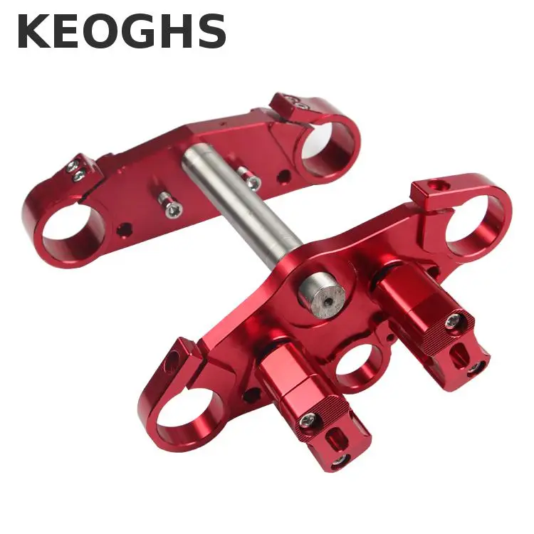 Keoghs мотоцикл с ЧПУ тройной деревья передних амортизаторов Хомут 41/45mm для Хонда Ямаха Кавасаки Сузуки обезьяна велосипед мотоцикл изменение Keoghs мотоцикл с ЧПУ тройной деревья передних амортизаторов Хомут 41/45mm для Хонда Ямаха Кавасаки Сузуки обезьяна велосипед мотоцикл изменение