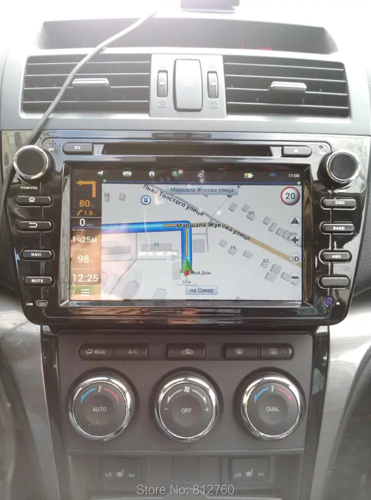 Sale Octa core 4G RAM Android 9.0 car dvd gps For Mazda 6 2008 2009 2010 2011 2012 Autoradio Multimedia Car Radio Stereo Wifi 4G 2