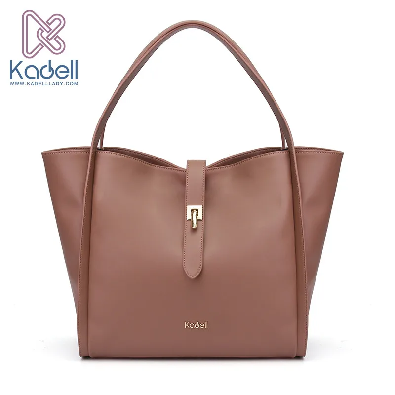 

Kadell Luxury Handbags Women Bags Designer Women Famous Brands Lock Catch Tote Bolsas High Quality Leather Shoulder Bag