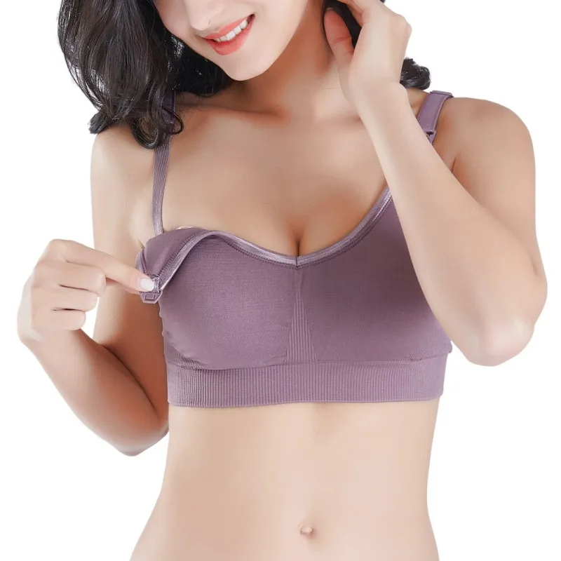 High Quality Padded Unlined Seamless Bra Full Cup Women's Bra Push Up