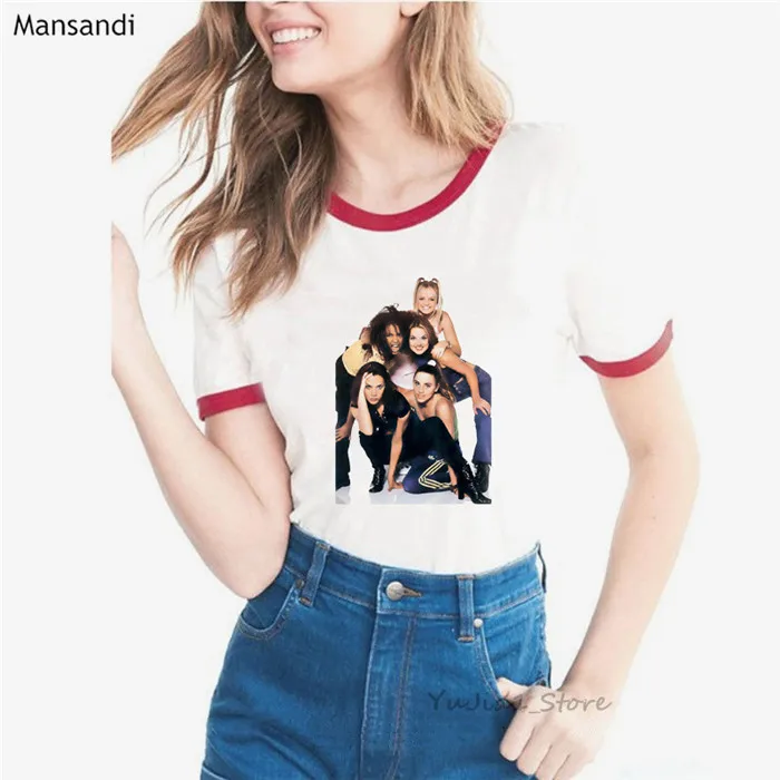Крутая футболка для девочек, женская модная футболка, топы для девушек с буквенным принтом, футболка с графическим принтом, женская уличная одежда 90 s, одежда tumblr - Цвет: Y42205 R
