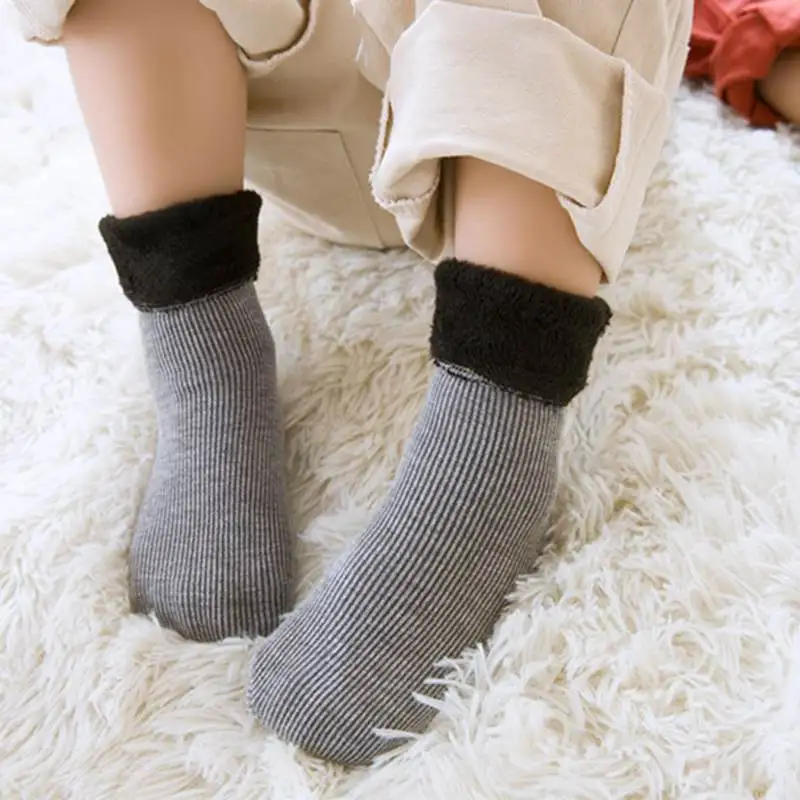 Warm Stockings For Women Winter FNOVCO Wool Hiking Socks For Women - Warm Thick Crew Boot Socks (5 Pairs Pack) Womens Wool Socks