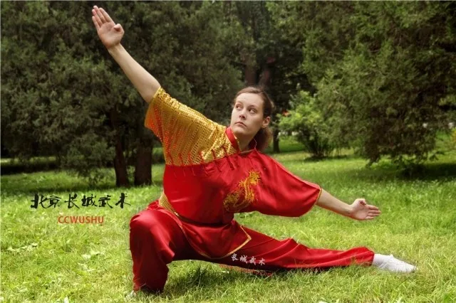 Боевая одежда tai chi одежда с коротким рукавом Одежда для выступлений Moring упражнение для китайского кунг-фу костюм ropa china