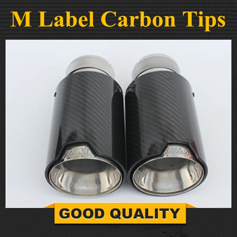 

Free Shipping 1 PCS M Performance Akrapovic carbon fiber Exhaust Tip for BMW Series M3 M4 M5 2012- car-styling car exhaust