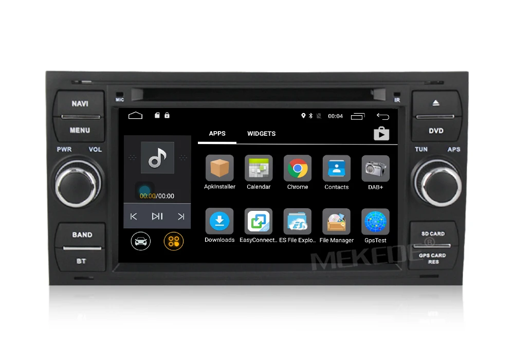 Sale Quad Core Android 7.1 2G RAM Car Radio stereo DVD For Mondeo Fiesta Kuga Focus Galaxy C-max Player GPS 4G lte wifi free shipping 23