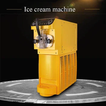 

soft Ice cream machine Good puffing rate small size provincial location desktop single-head ice cream maker machine
