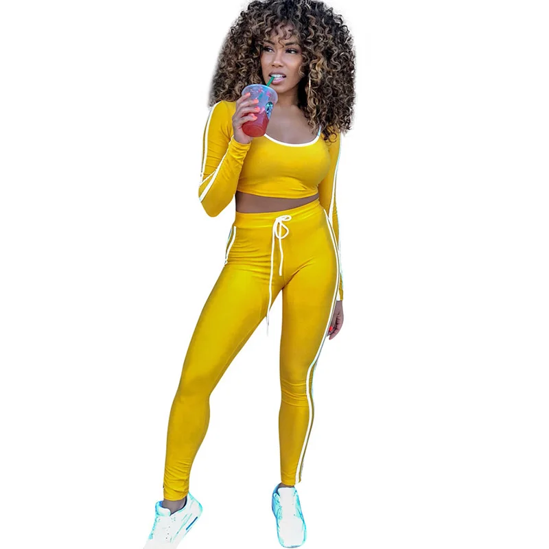 two piece cropped tracksuit