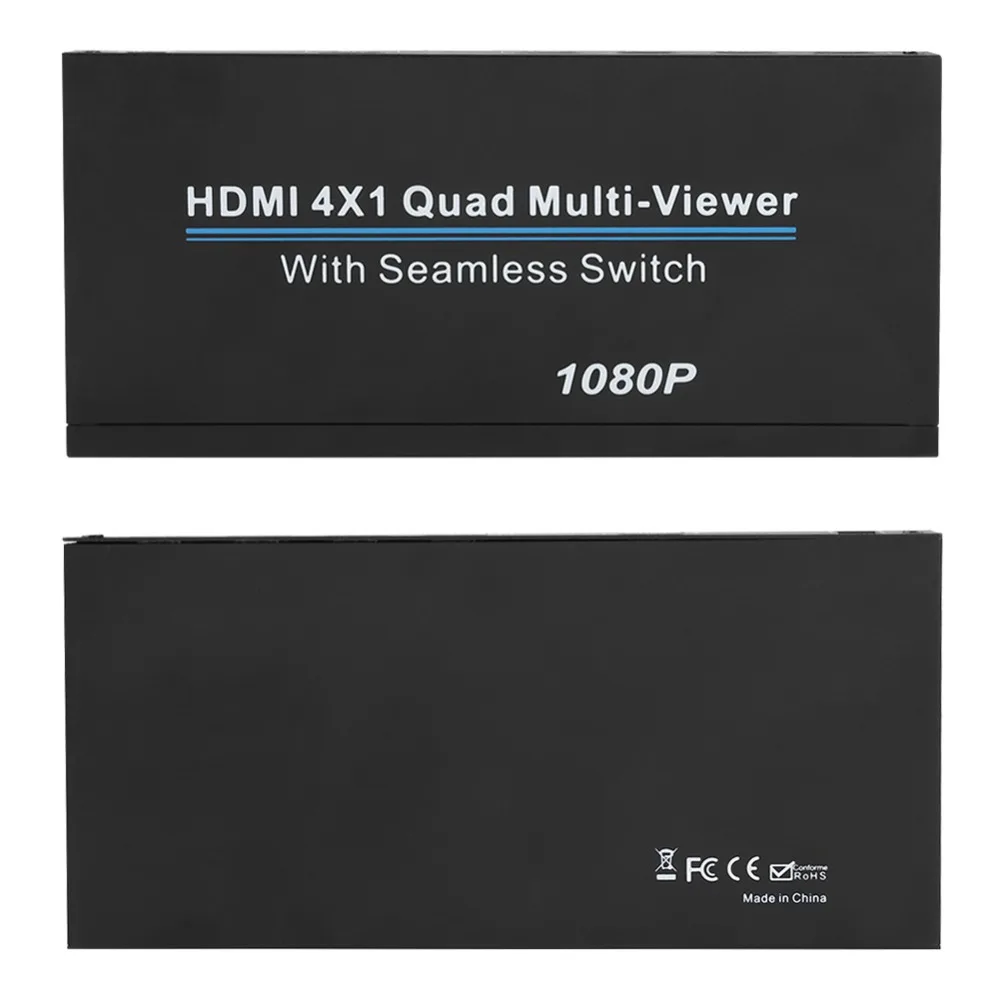 1080P HDMI 4x1 Quad мульти просмотра сегментации конвертер экран сплиттер совместим с 1.3a