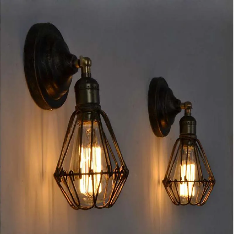 

Vintage American style wall lamp, bar iron lamp, wall lamp, industrial warehouse, studio window GY155 LU1018