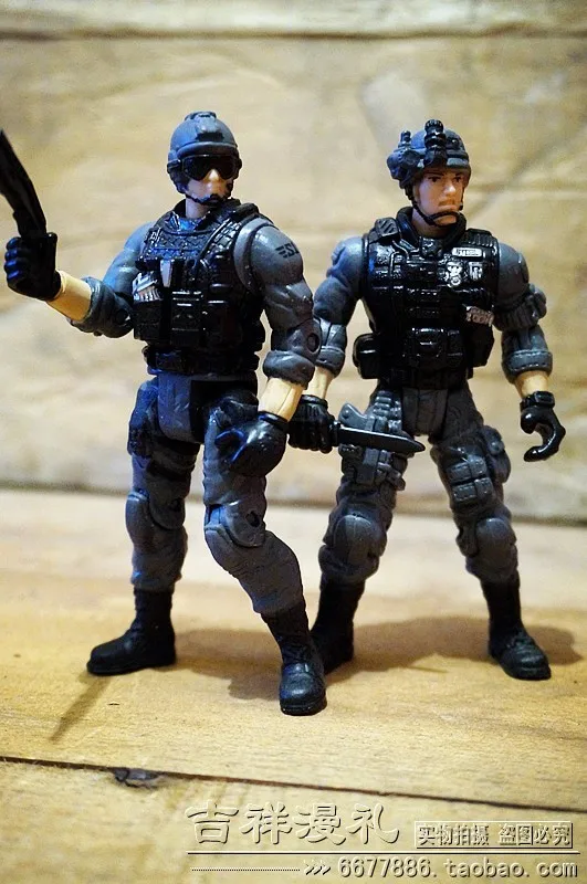 

1/18 New Special Die-casting PVC Modern Soldier Desktop Display Collection Doll Model