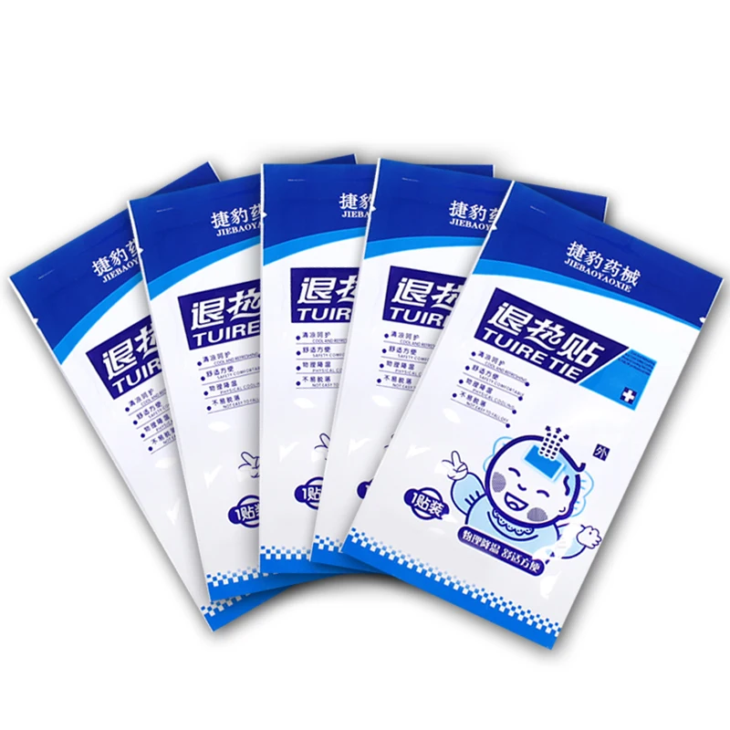 

8pcs Fever Reduce Patch For Baby Effective To The Fever And Reducing The Temperature Medical Plasters