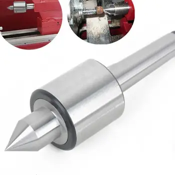 

1pcs Mt2 Live Center Morse Taper Triple Bearing 2Mt Lathe Milling Tool For CNC Work Rotary Taper Live Centre Center Metalworking