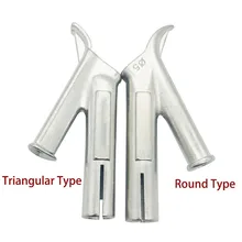 Boquilla de soldadura de velocidad de 5mm/8mm, Punta de soldadura redondo/Triangular para soldador de vinilo Leister de plástico, 1 ud.