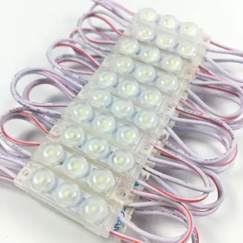 

20PCS LED Module 2835 3LEDs with Lens Super Bright IP65 Waterproof LED backlight modules for Advertising Light box