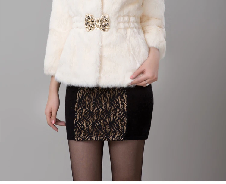 Стильные пальто из искусственного меха, утолщенная теплая верхняя одежда для женщин, длинный рукав, белый, черный, красный, винный цвета, размера плюс, 3XL, Зимняя Новая меховая куртка, пальто G871