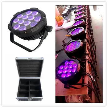 

6 pieces with flightcase Cheap price IP65 6 in1 led par 64 12*18w rgbwa uv outdoor LED waterproof IP65 par light