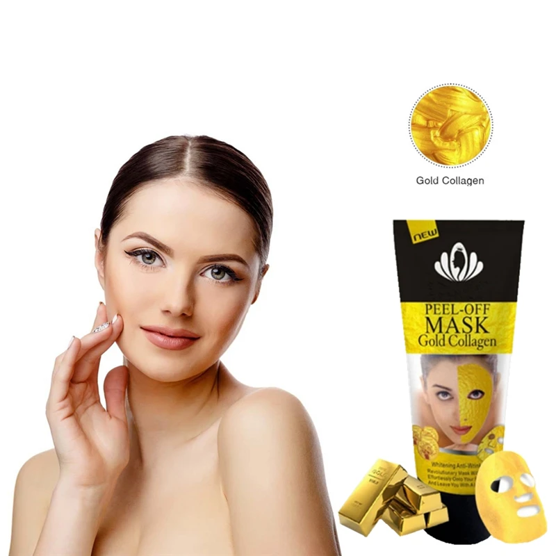 

24K Gold Collagen Facial Masks 1pcs Anti wrinkle Facial Mask Moisturizer Whitening Oil Control Wrapped Mask Face Skin Care