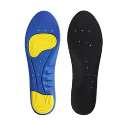 Спортивные стельки туфли полиуретановые Стельки ортопедические дышащие кроссовки спортивные стельки удалить запах подушка комфорт стопы