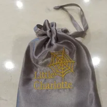 CBRL Атлас недорогая сумка-кисет индивидуальные украшения сумки для упаковки в Шэньчжэнь сумка для обуви для ювелирных изделий подарок волос браслет туалетных принадлежностей