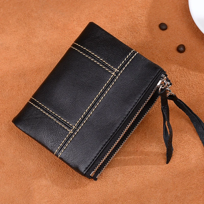 Rfid для женщин кошелек короткий женский пояса из натуральной кожи держатель для карт деньги карман мода портмоне молния клатч сумки Carteira