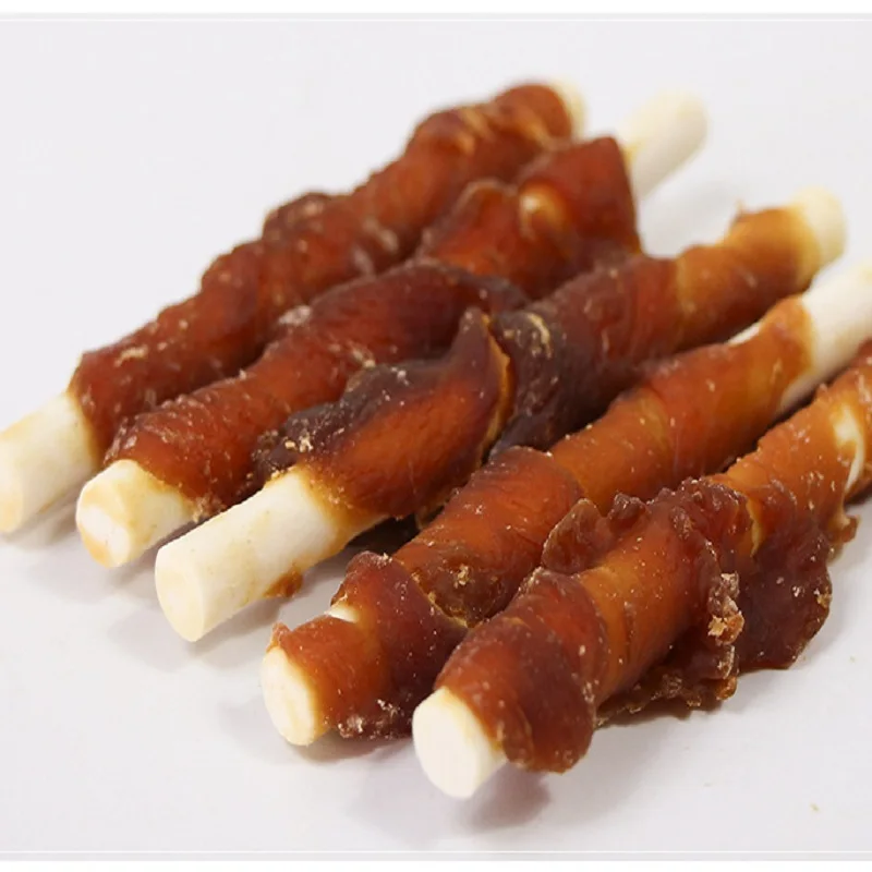 

snacks for dogs Pet food Fresh chicken twist milk Gum stick dog food training dog reward snack healthy nutrition