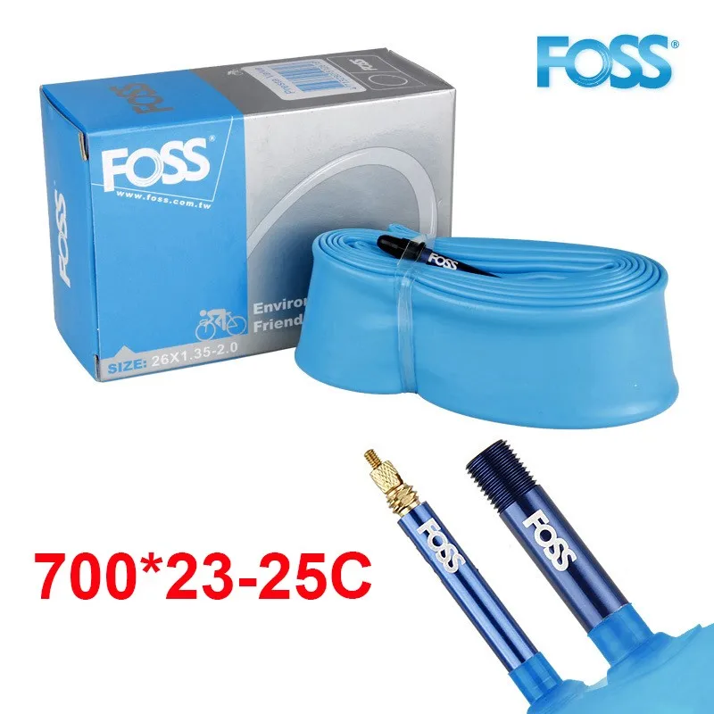 Внутренняя труба для велосипеда FOSS 700C 700 * 23-25C антибликовый Schrader внутренний