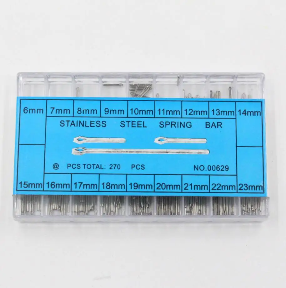 KINGBEIKE High Quality Stainless Steel Spring Bar Watch Repair Tool Kit accessories Professional Watch Tools Set Parts