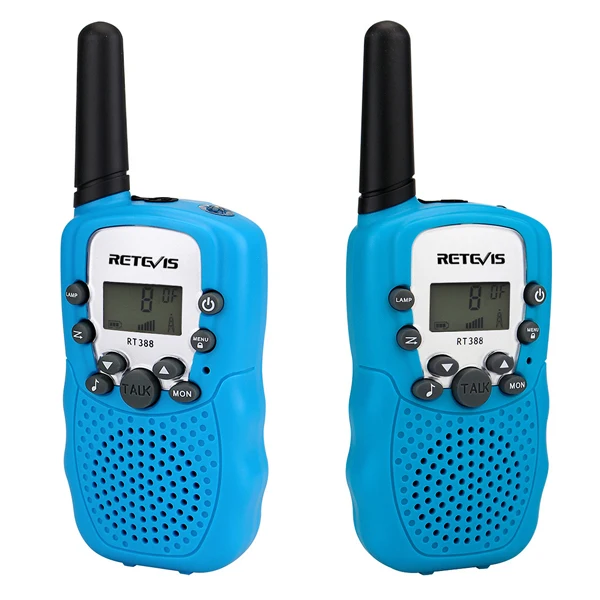 2 шт. Мини Walkie Talkie дети радиостанции Retevis RT388 0,5 Вт ПМР PMR446 ФРС UHF Портативный коммуникатор радио подарок A7027