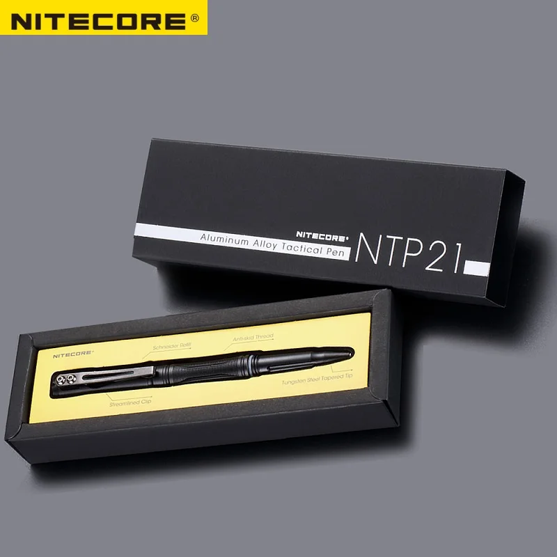 NITECORE NTP21 алюминиевый сплав многофункциональная тактическая ручка для самообороны