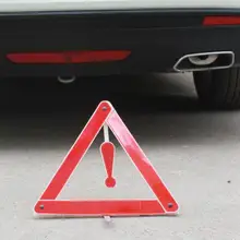Car Road Safety Emergency Triangle Reflective Warning Sign Aluminum Safety Tips