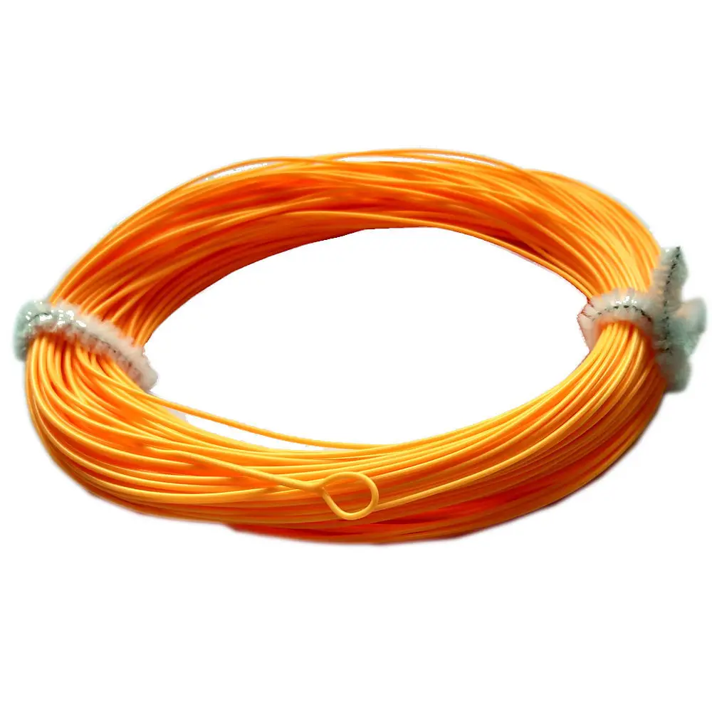 Леска для ловли форели Aventik плавающая вперед с ПВХ петлей 4 цвета|fishing line|fly linefly