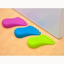 Новинка, 2 шт., жесткая пластиковая форма для ног, защита для малышей, детей, защита пальцев, защита от закрывания двери, стопор, защита