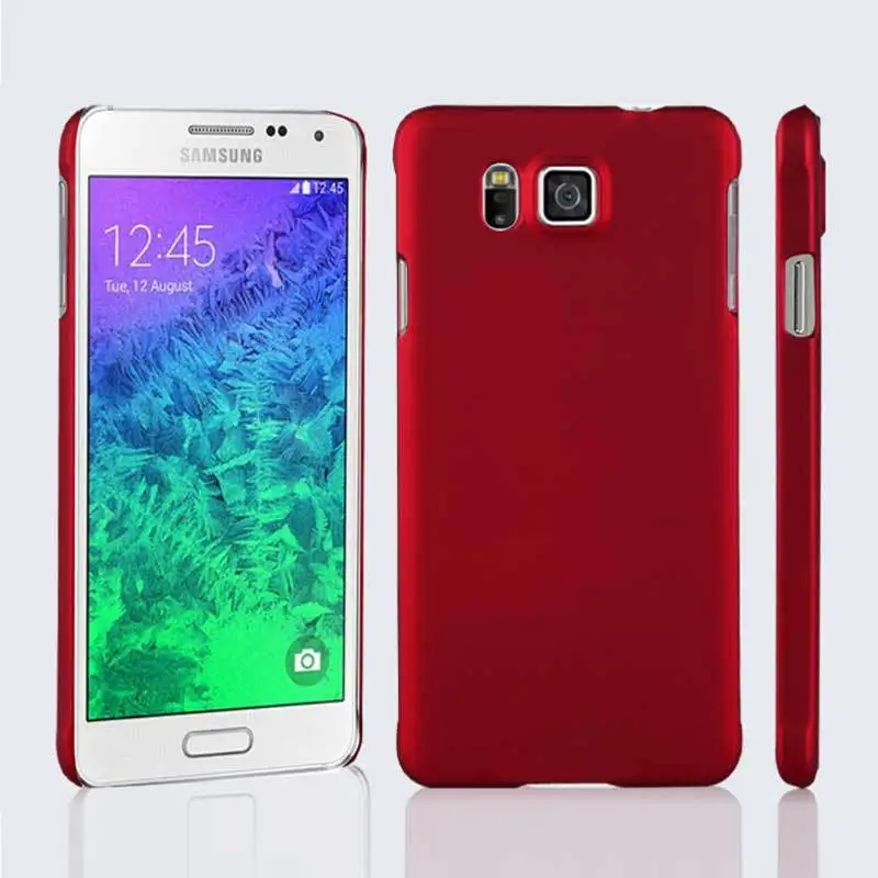 

Fashion Frosted Matte Plastic Hard sFor Samsung Galaxy Alpha Case For Samsung Galaxy Alpha G850 G850F G8508S Phone Case Cover
