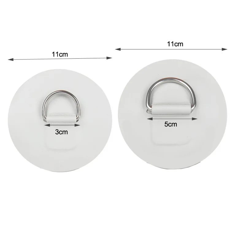 11 cm kayak drift boat inflatable boat accessories D ring PVC (2)