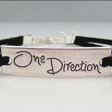 Ручная работа Бесконечная любовь односторонние Браслеты Шарм женщин и браслет-обруч для мужчин и женщин