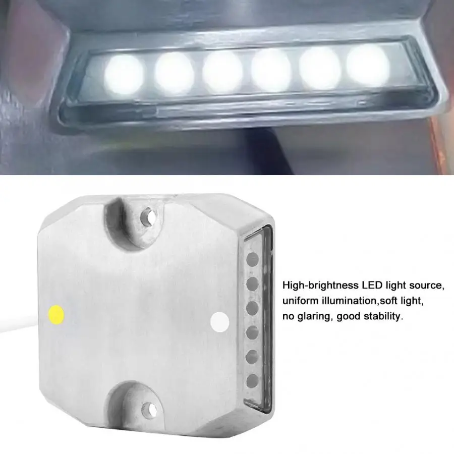 12LED Security Solar Powered Stud Light Dual Color Road Pathway Highway Tunnel Light IP68 Waterproof 24V