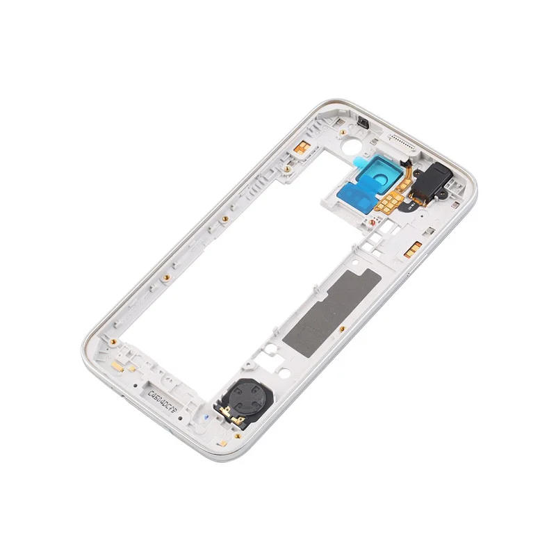 Оригинальный передний ЖК дисплей корпус рамка средняя для Galaxy S5 G900F i9600 белый