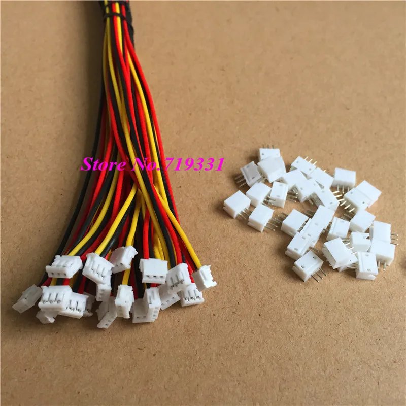 

50 Pairs Mini Micro ZH 1.5 3-Pin ZH Connector with Wires Cables