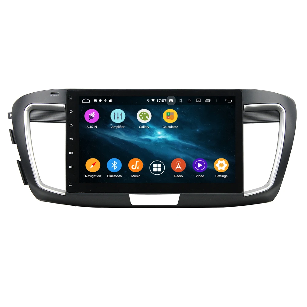 Clearance 10.1" Android 9.0 Car no DVD Player GPS Radio for Honda Accord 9 2015-2017 navigation multimedia stereo auto Headunit DSP 2