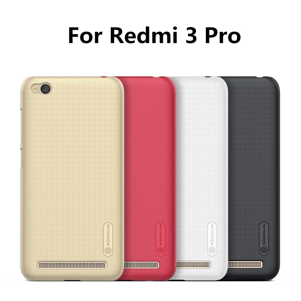Nillkin телефон сумка чехол для xiaomi redmi 3 pro/redm3s s корпус жесткий пластик задней крышки