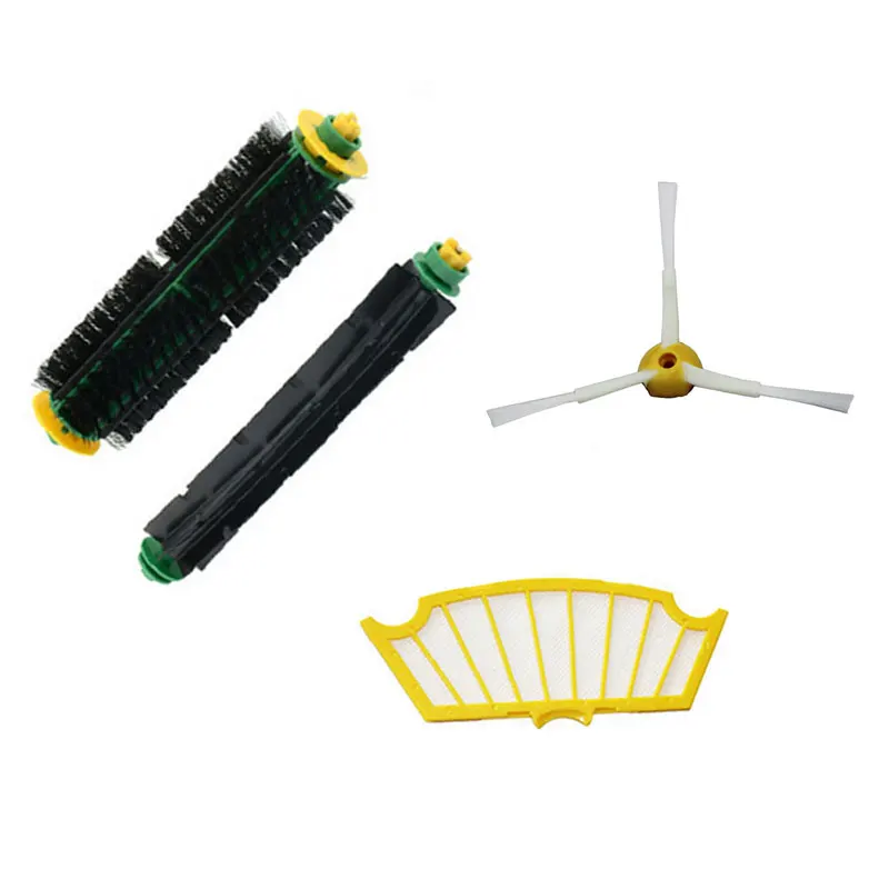 Боковой Кисточки фильтр Mini Kit 3 Вооруженные для IROBOT Roomba 500 серии 530 540 550 560 570 580