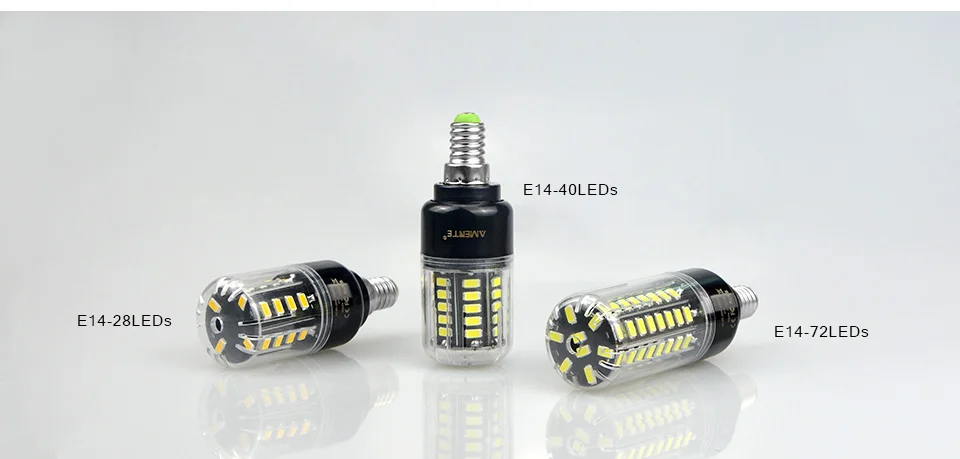 1 шт. Высокий люмен 5736 SMD E27 E14 3,5 Вт 5 Вт 7 Вт 8 Вт 12 Вт 15 Вт Светодиодный светильник-кукуруза 85 В-265 в постоянный ток без мерцания 28-156 светодиодный s лампа