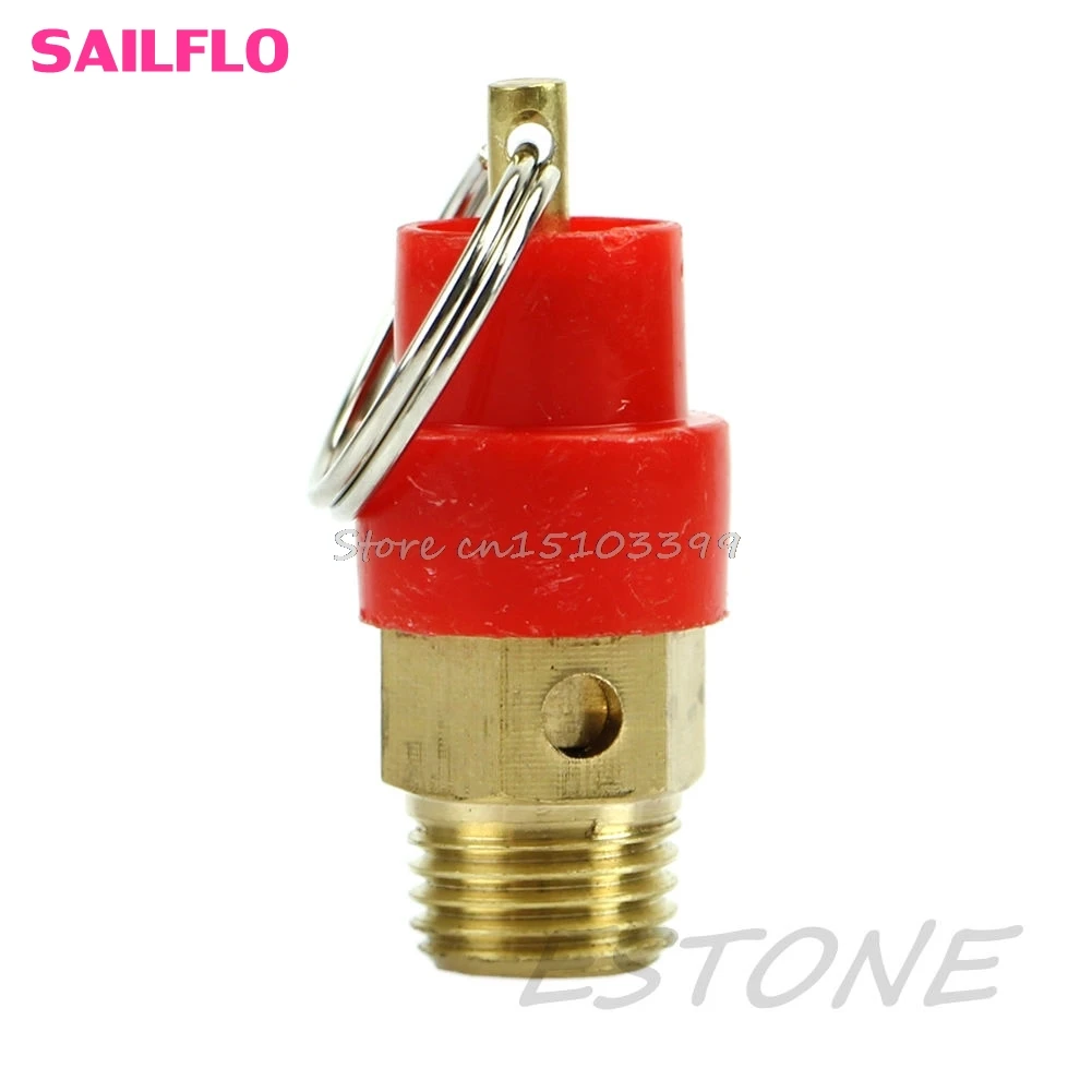1PC 1/4'' 5KG BSP Air Compressor Safety Release Valve Pressure Relief