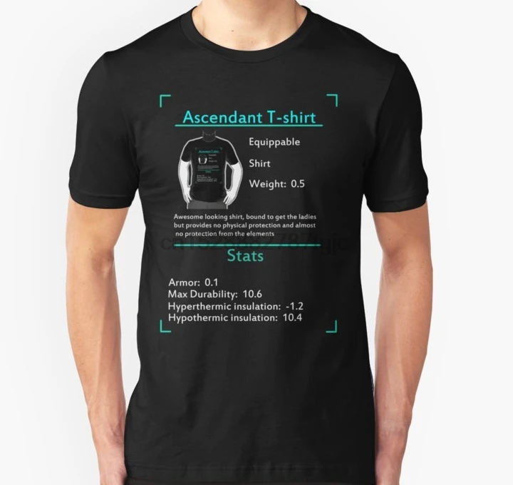 

Men tshirt Short sleeve Ark Survival Ascendant T shirt T Shirt Women t-shirt