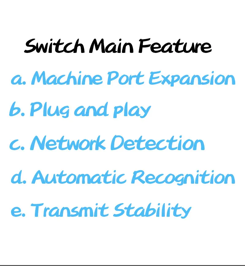 Ethernet коммутатор 8 портовый модуль PCBA монтажный металлический чехол машинное оборудование Устройства кабельные коробки супер категория 5 сетевой кабель