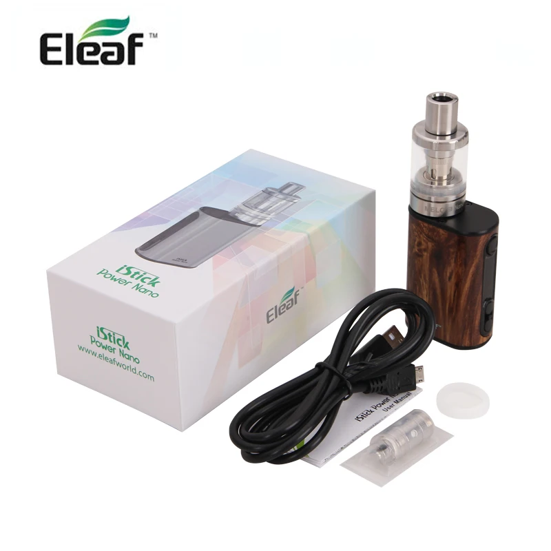 

Original Eleaf iStick Power Nano Kit with 2ml MELO 3 Nano Tank iStick Power Nano Battery Mod 40W Compatiable with EC Head Vape