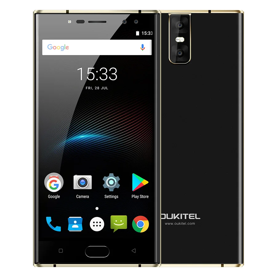 Мобильный телефон Oukitel K3 MT6750T, четыре ядра, 4 Гб ОЗУ, 64 Гб ПЗУ, 5,5 дюймов, FHD 1920x1080, 13 МП, четыре камеры, отпечаток пальца, 6000 мАч