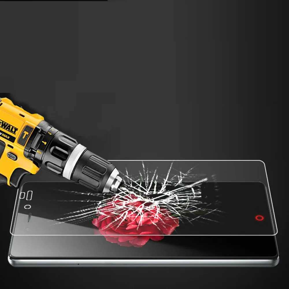 2 шт. 2.5D 0 26 мм 9H закаленное стекло Защитная пленка для ZTE Nubia Z9 / Mini Max Z7 Max|screen protector