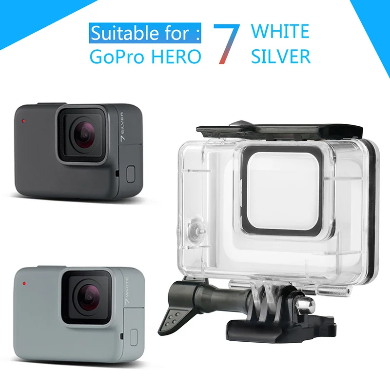Для Gopro Hero 7 6 5 Аксессуары водостойкий защитный корпус защитный чехол для дайвинга 45 m для Gopro Hero 6 5 камера Vlog камера