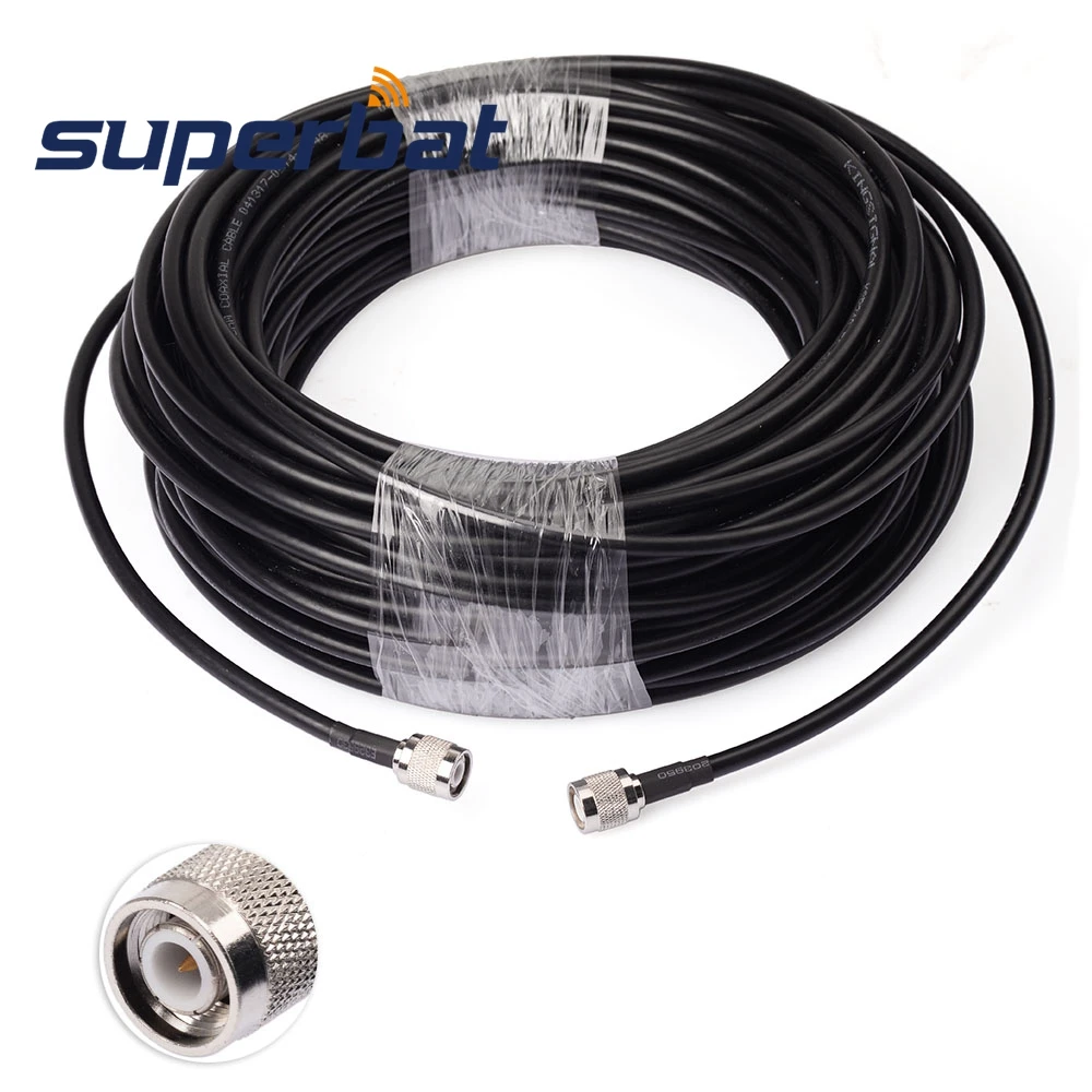 Superbat Truck/RV/Boats Marine Satellite Radio Antenna Extension Cable TNC to TNC and SMB Antenna Cable for SRA-30/SRA-40/SRA-50